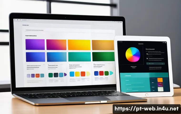 웹디자인 색상 이론 정리 관련 이미지 2